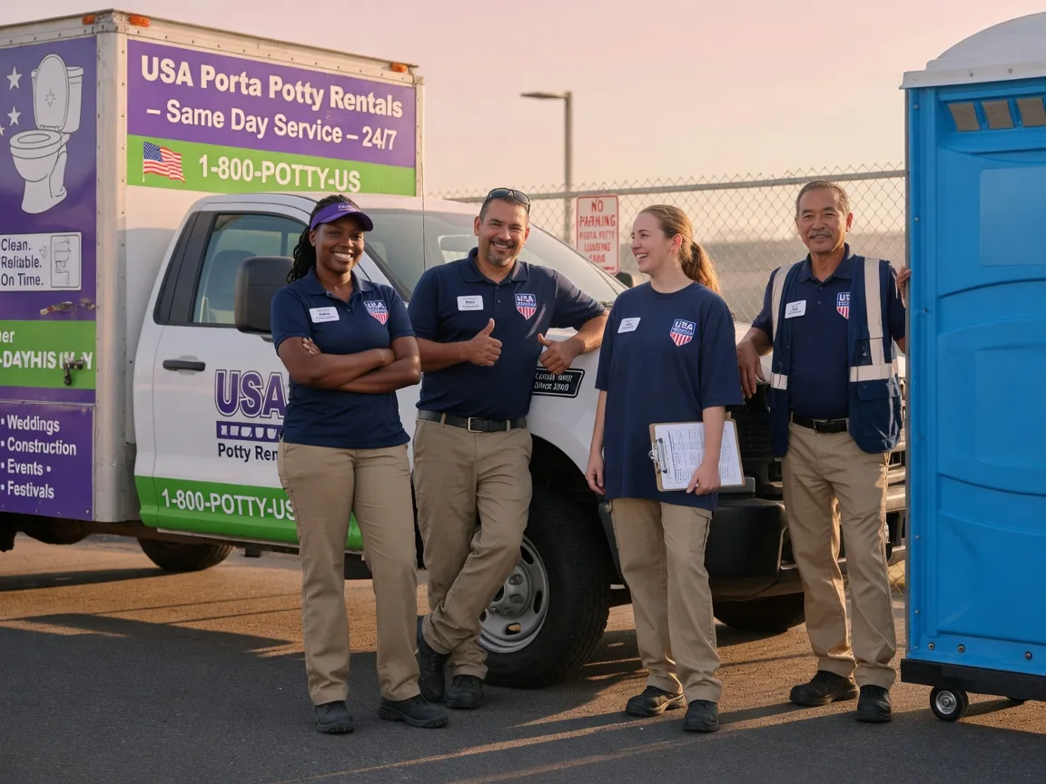 Porta Potty Rental company in High View, WV